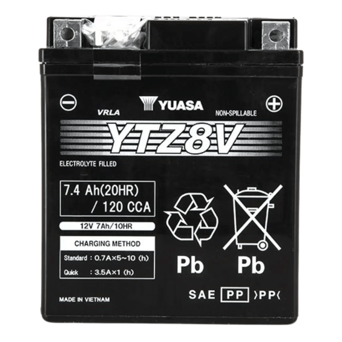 Yuasa - Batterie YTZ8-V SLA-AGM