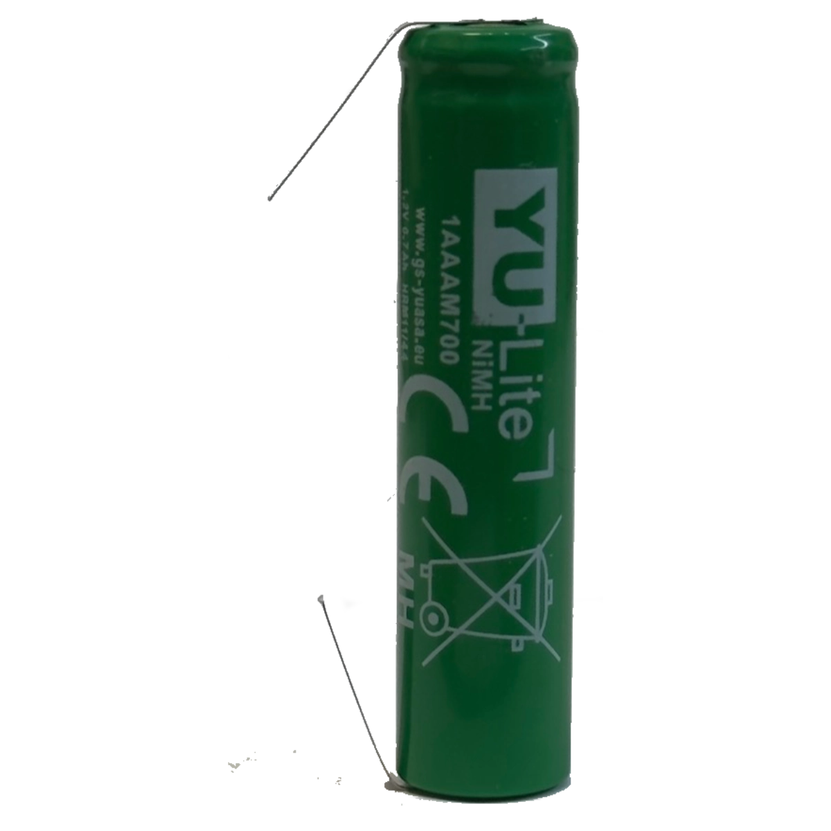 Batterie YU-Lite 1.2V 700mAh AAA NiMh avec languettes