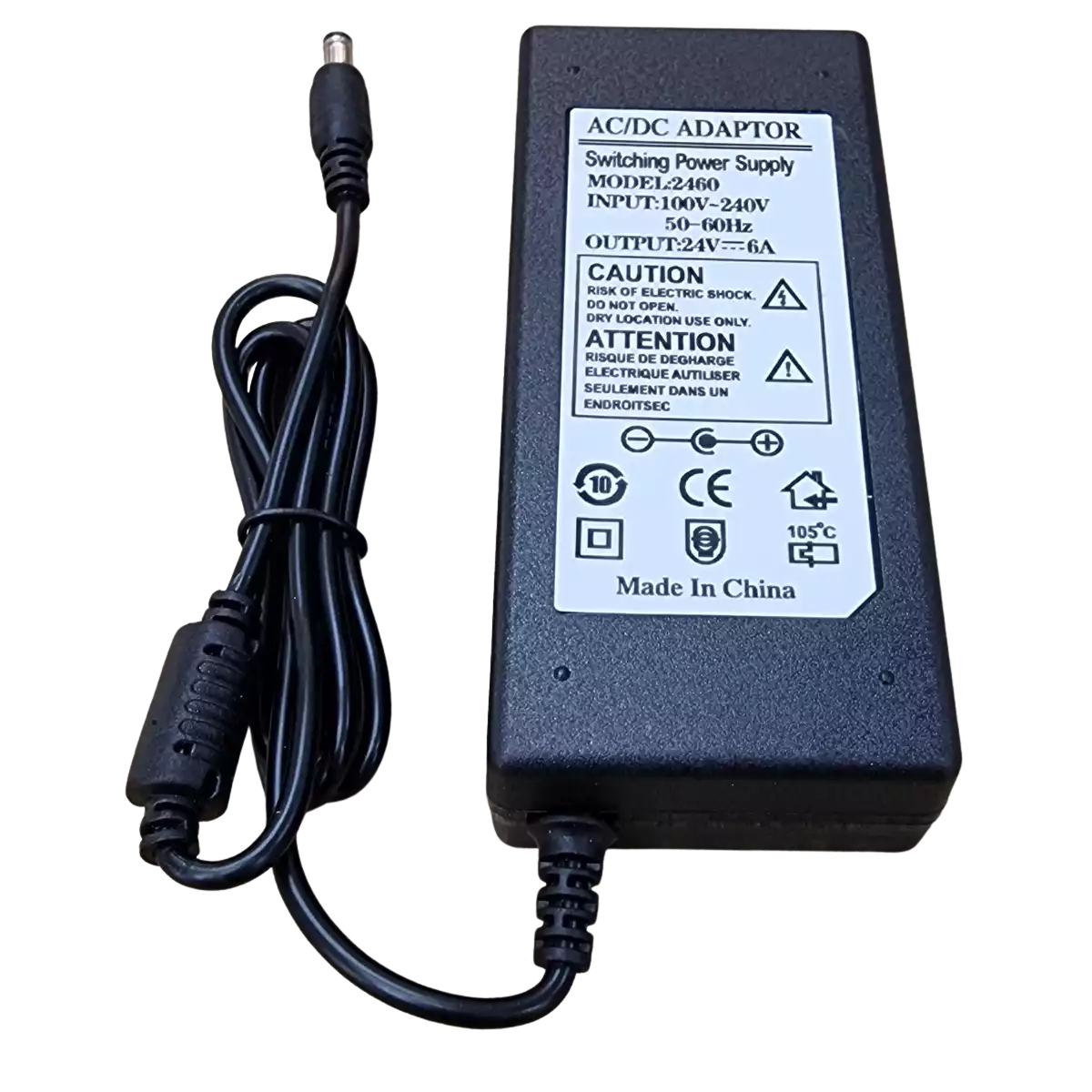 Bloc alimentation 24V 144W de bureau