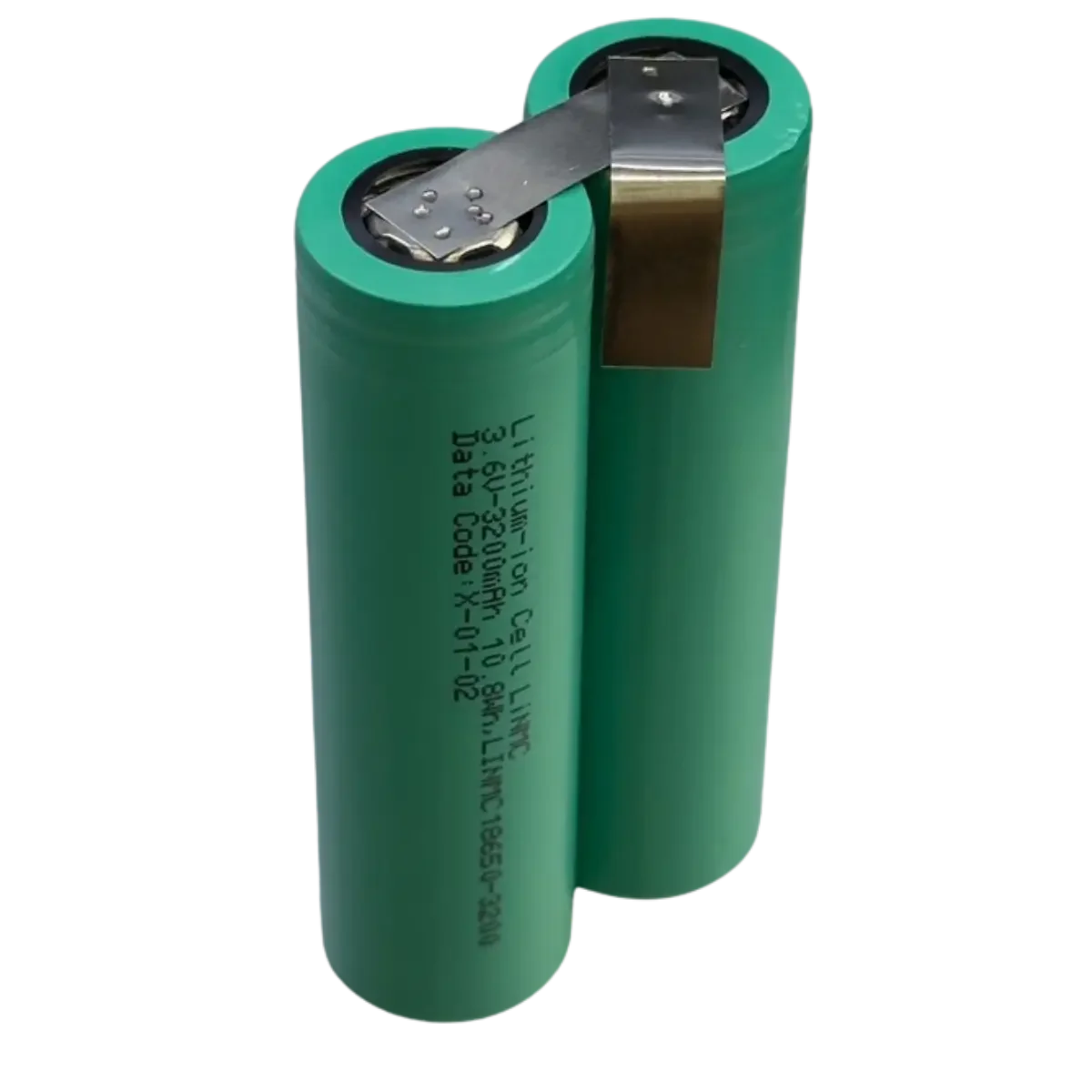 Batterie 1S2P Li-ion 18650 3.6V 7000mAh avec pattes à souder