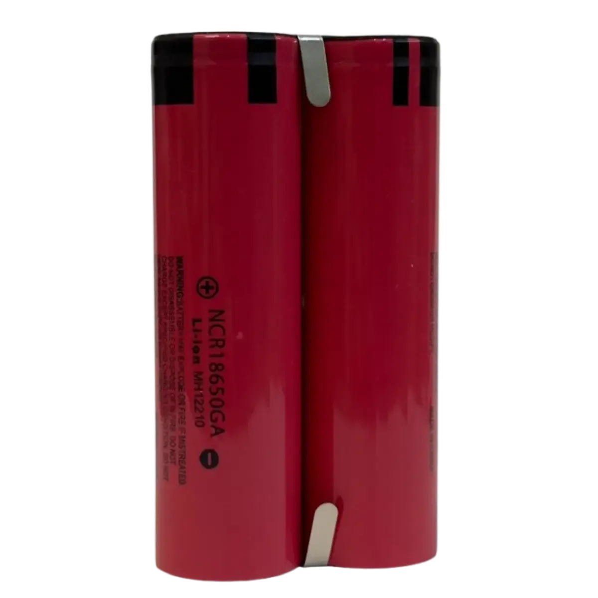 Accu Li-ion 3.7V 10500mAh 1S3P, détail des pattes à souder