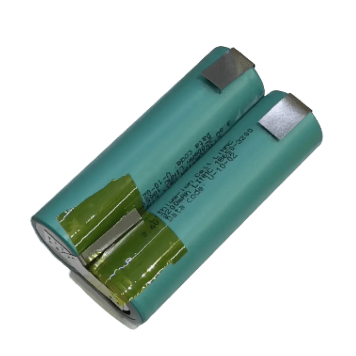 Batterie 2S1P 3500mAh Li-ion 7.4V 18650 avec pattes à souder