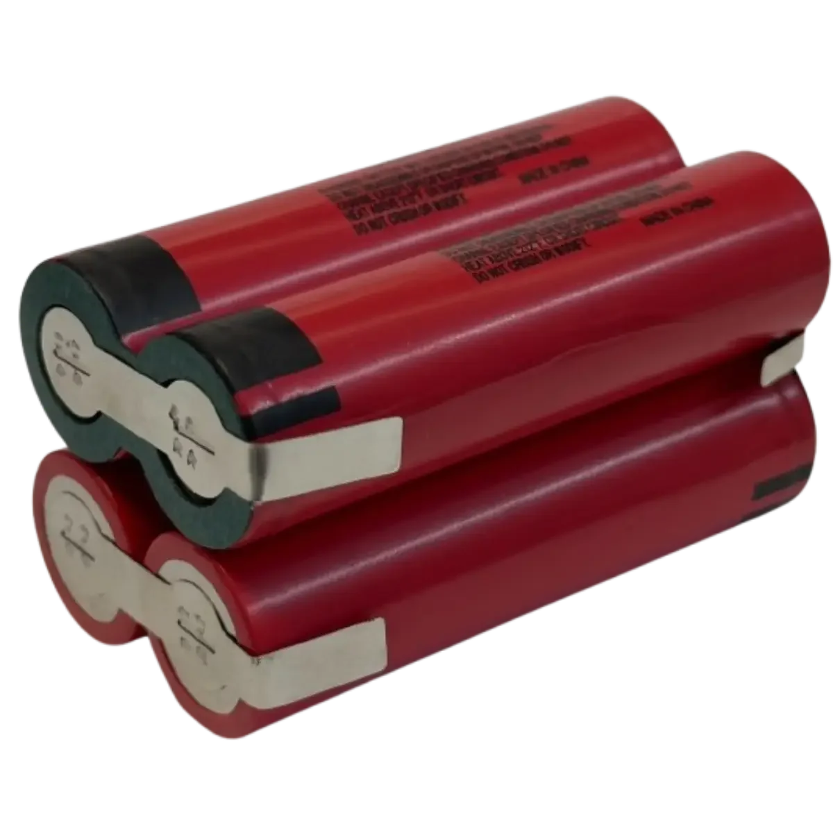 Batterie 2S2P 7Ah Li-ion 7.2V 18650 avec pattes à souder