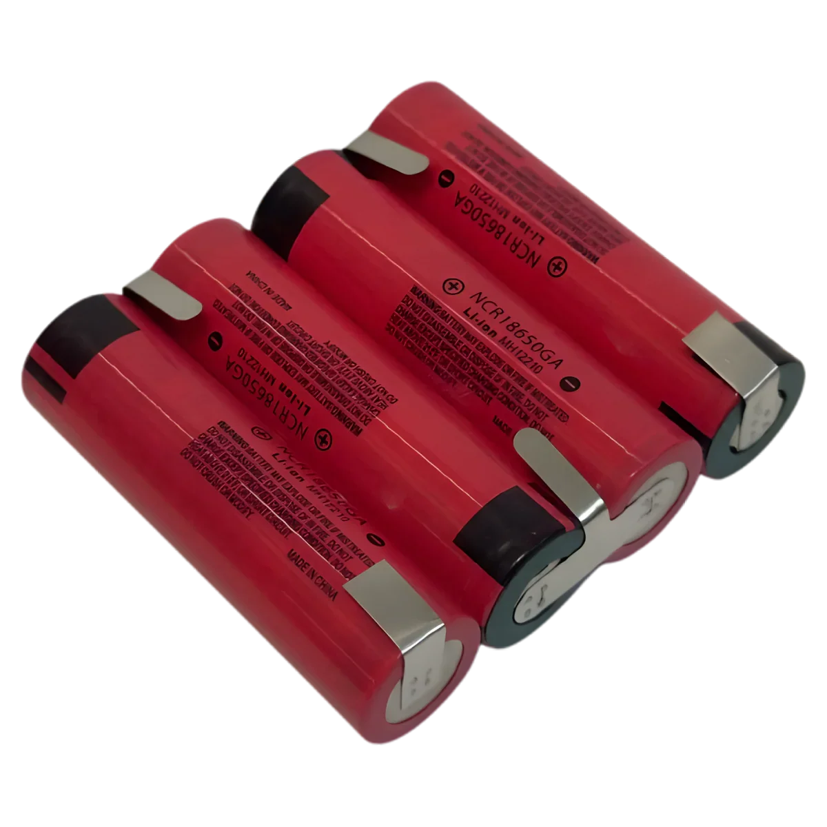 Batterie 4S1P 18650 Li-ion 14.4V 3500mAh avec pattes à souder