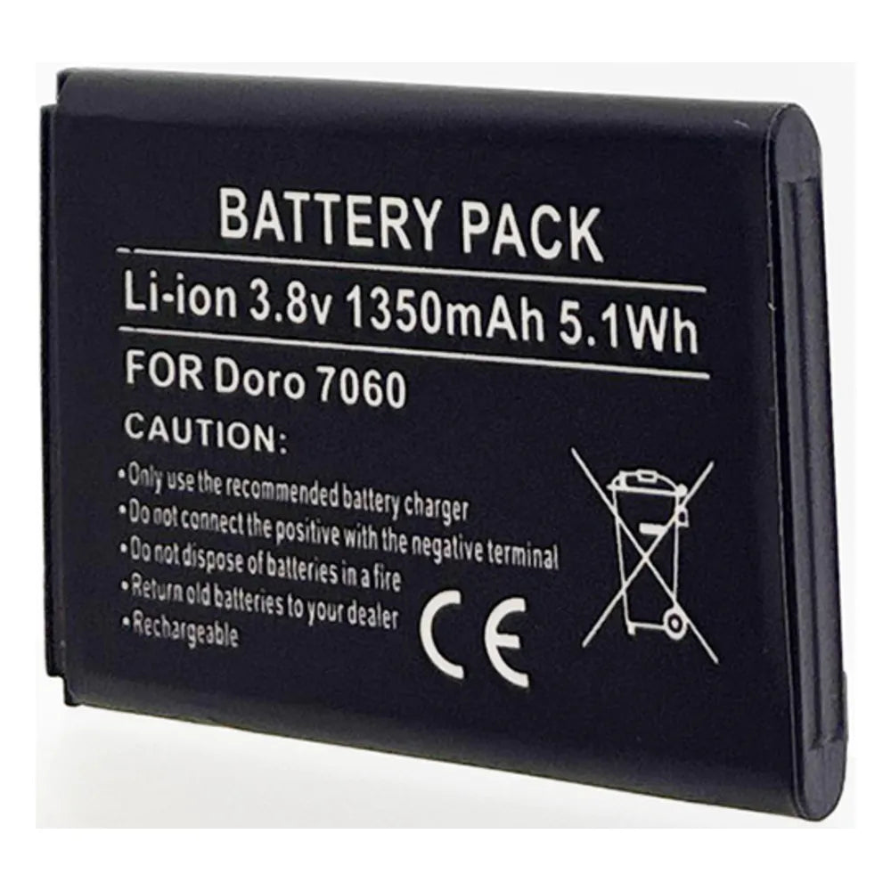 Batterie Doro 7060 1350mAh compatible DBS-1350A