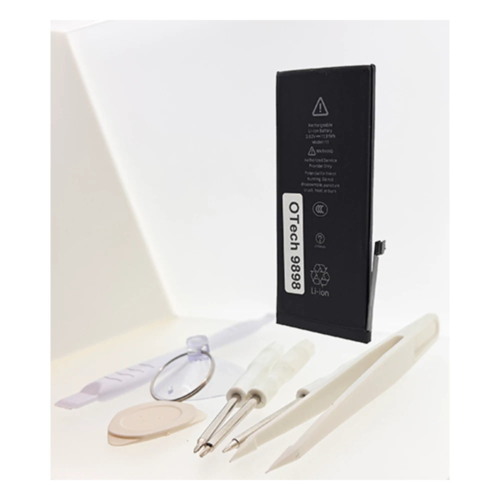 Accu iPhone 11 616-00641, tournevis, ventouse et pince