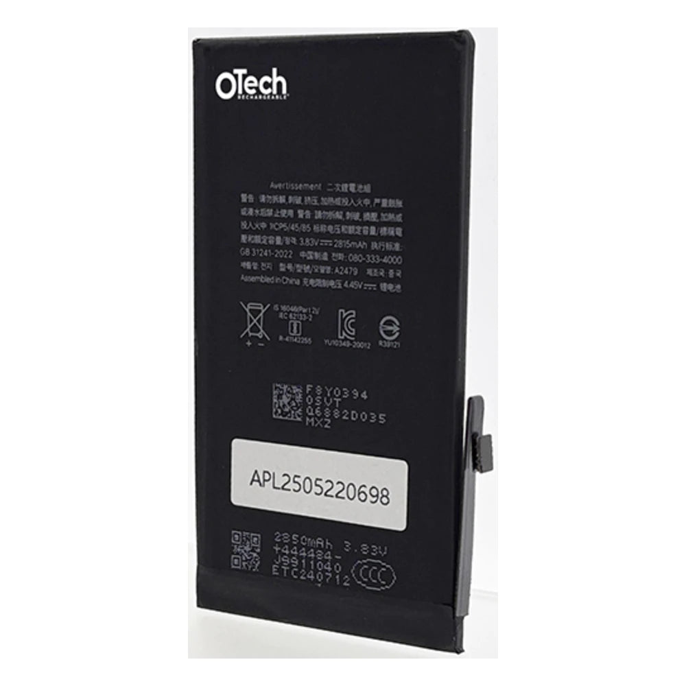 Batterie iPhone 12 et 12 Pro 2815mAh type A2479