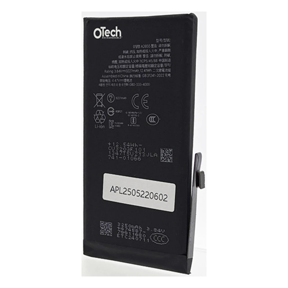 Batterie iPhone 13 3.84V 3227mAh, face avant