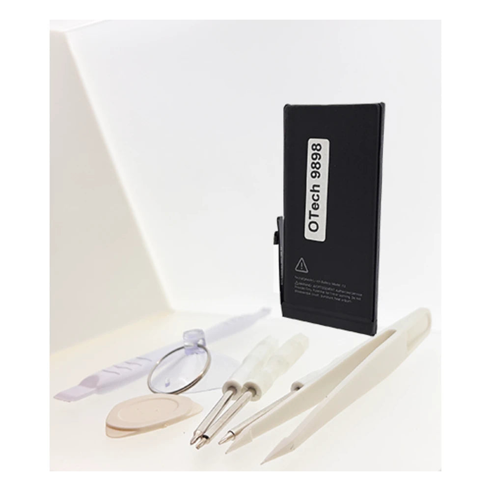 Accu iPhone 13 type A2655, tournevis, ventouse et pince