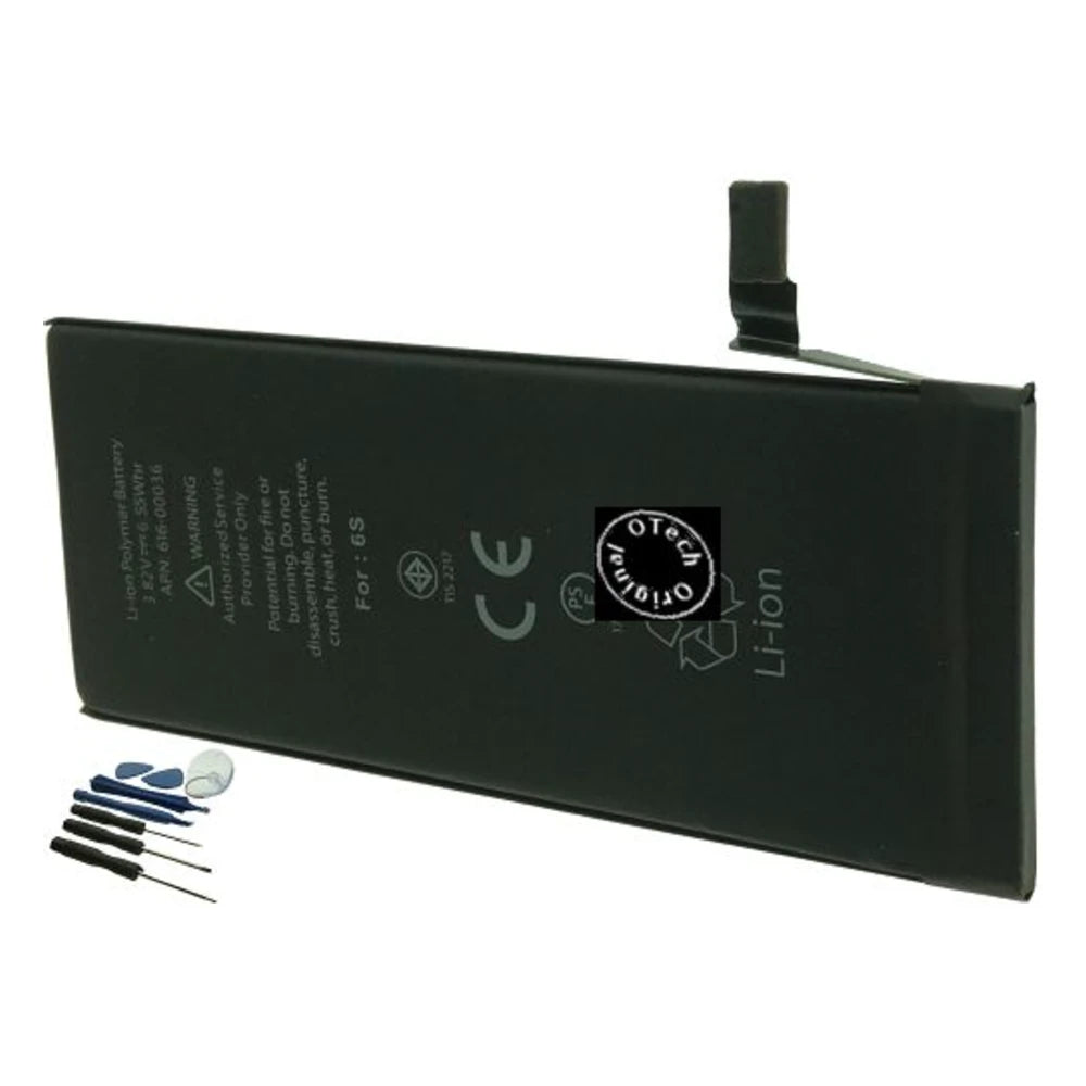 Accu iPhone 6S type 616-00033, tournevis, ventouse et pince
