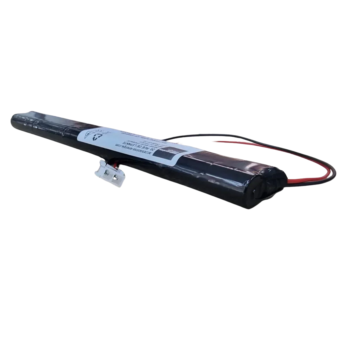 Batterie NiMH 12V volet roulant - vue de dessus