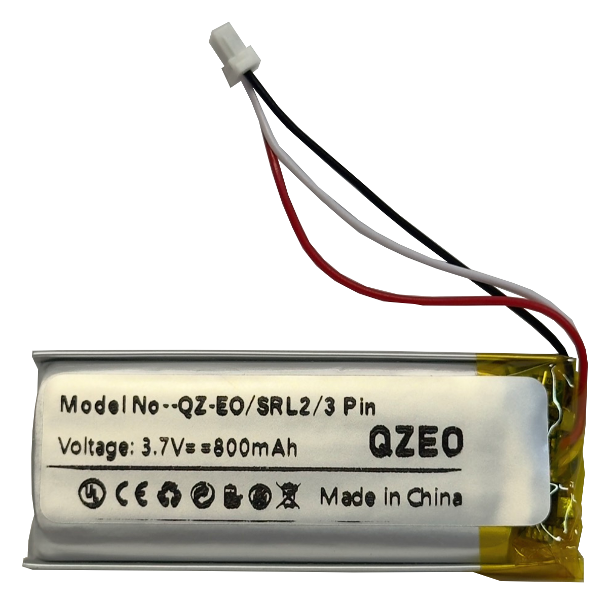 Batterie 3 fils QZ-EO/SRL2 3 Pins