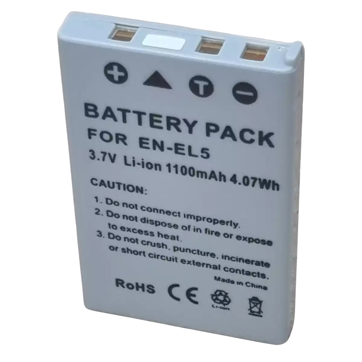 Batterie Nikon EN-EL5 compatible 3.7V 1100mAh Li-ion