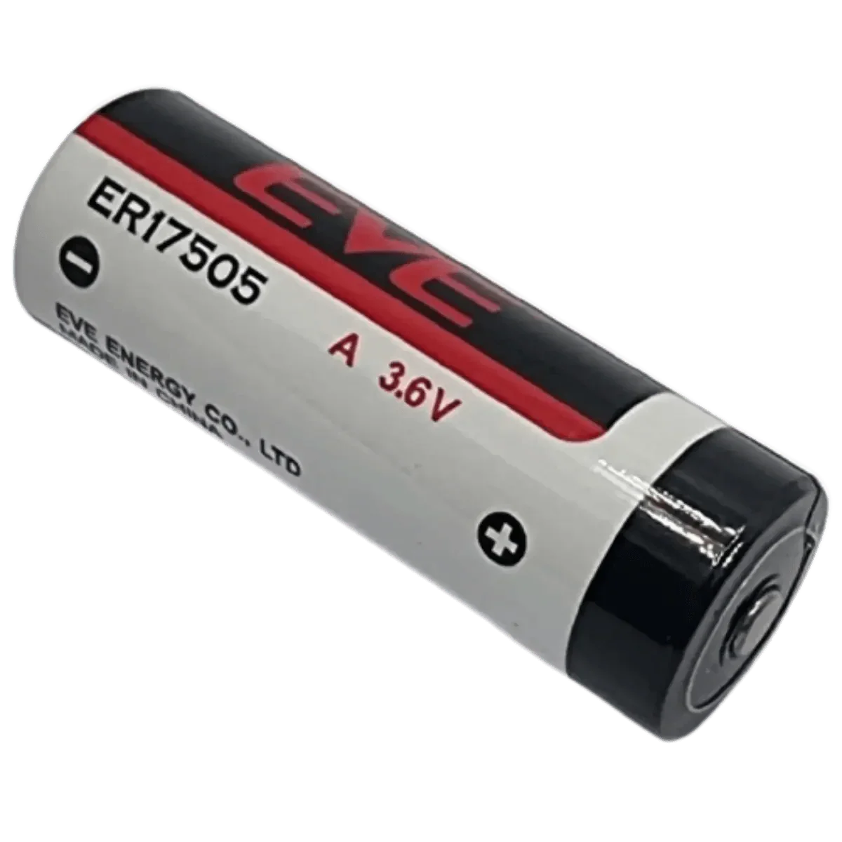 Pile lithium EVE ER17505 3.6V 3600mAh Li-SOCl2 format A