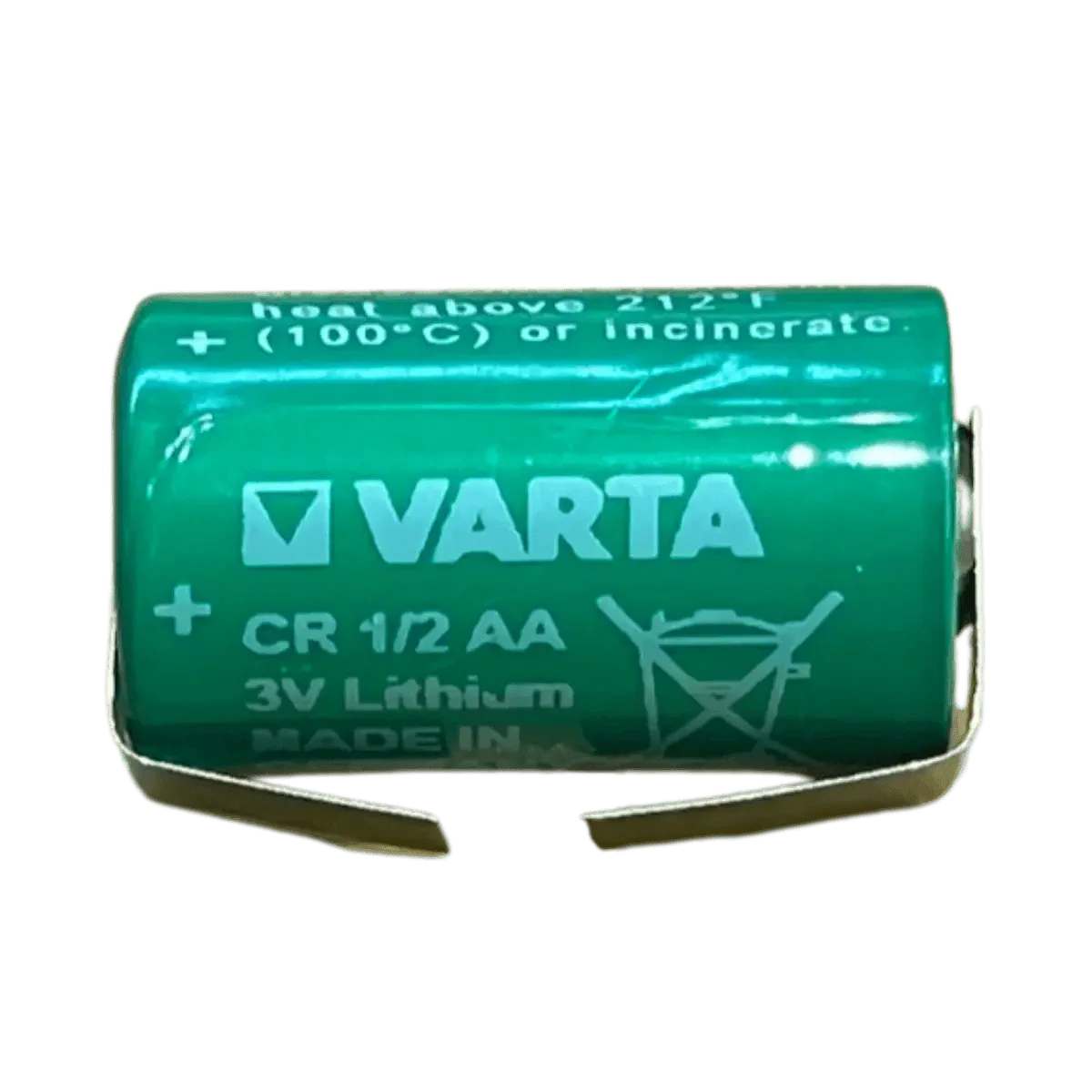 Pile CR1/2AA Varta 3V 950mAh avec languettes à souder – photo 3 sur 3