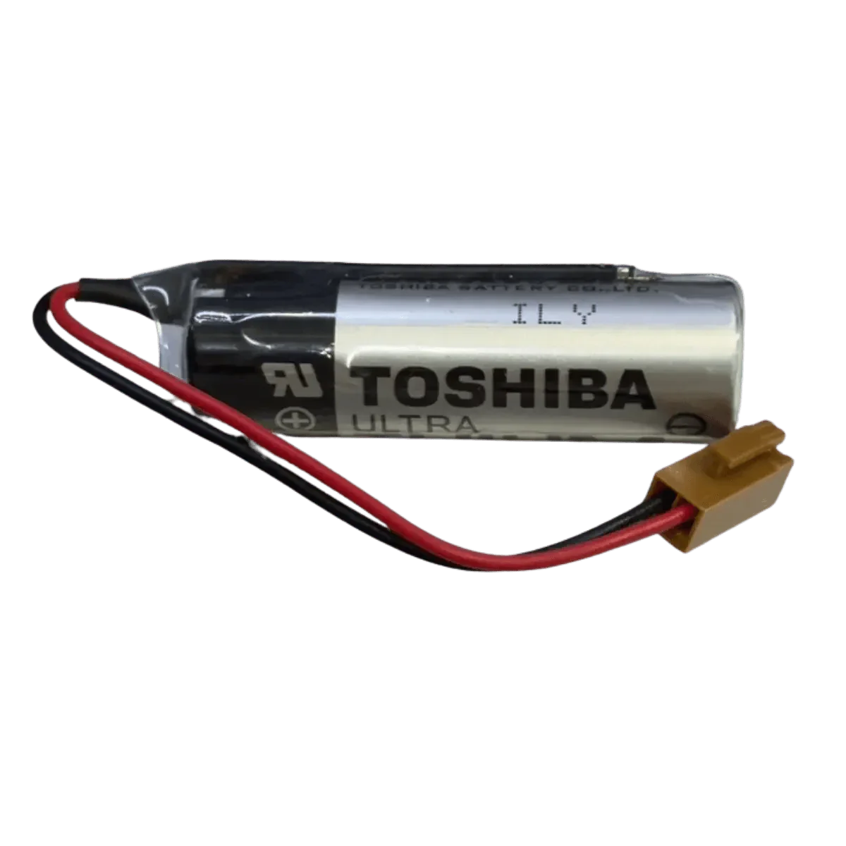 Pile lithium ER6VC119A 3,6 V format AA 14500 avec connecteur marron
