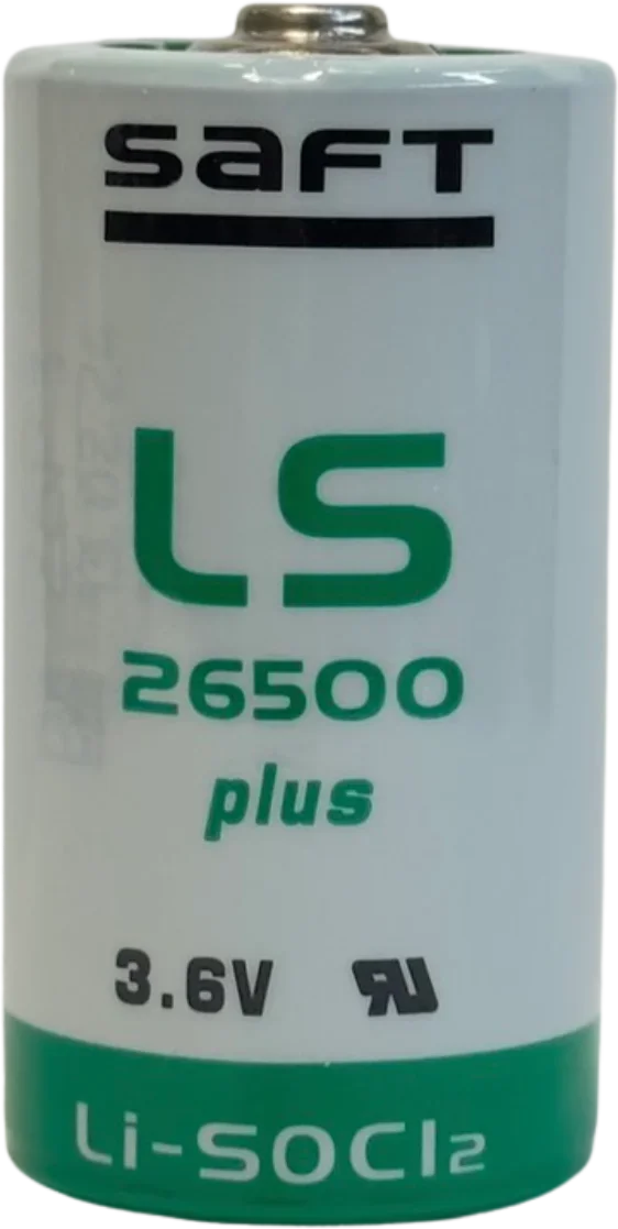 Pile SAFT LS26500 3,6V 7,7Ah Li-SOCl2 format C pour alarme – photo 1 sur 6