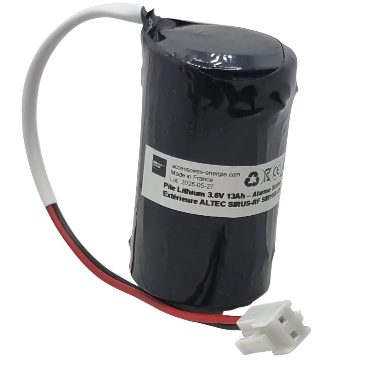 Pile Lithium 3.6V 13Ah ALTEC SIRUS-RF SIRYNX-RF