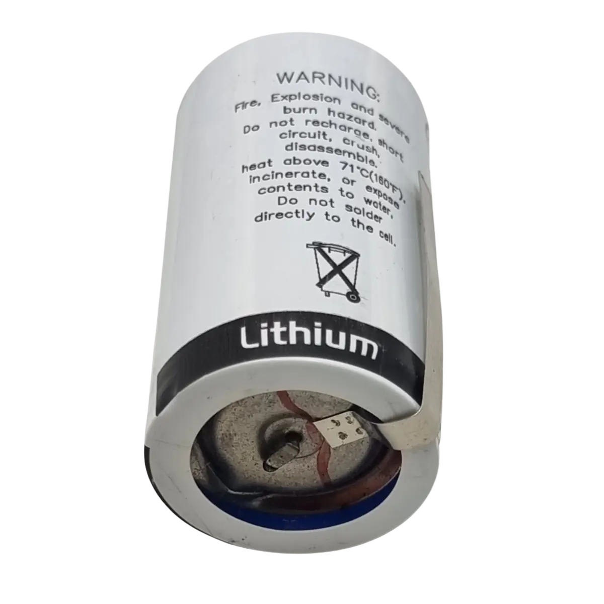 Pile SAFT L026SXC Li-SO2 3V avec languettes à souder
